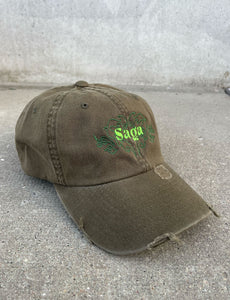 SAGA FAM CAP - army & green