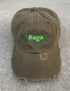 SAGA FAM CAP - army & green