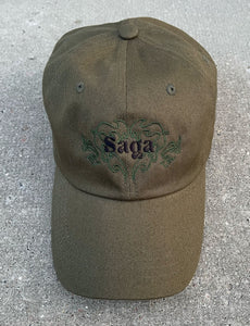 SAGA FAM CAP - army & black