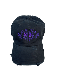 SAGA FAM CAP - black & purple