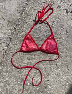 CARA bikini top - tango shimmer
