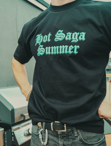 HOT SAGA SUMMER tee - black