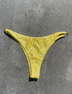 RUBY bikini bottom - lemon shimmer