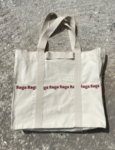 Saga Totebag - small logo