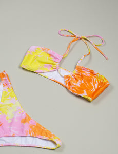 product picture of halter neck style bikini top