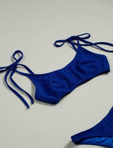product picture of ocean blue bikini top from Saga
