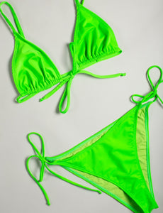 product picture of bright green bikini bottom 